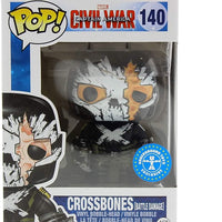 Pop Marvel 3.75 Inch Action Figure Captain America Civil War - Crossbones #140 Exclusive