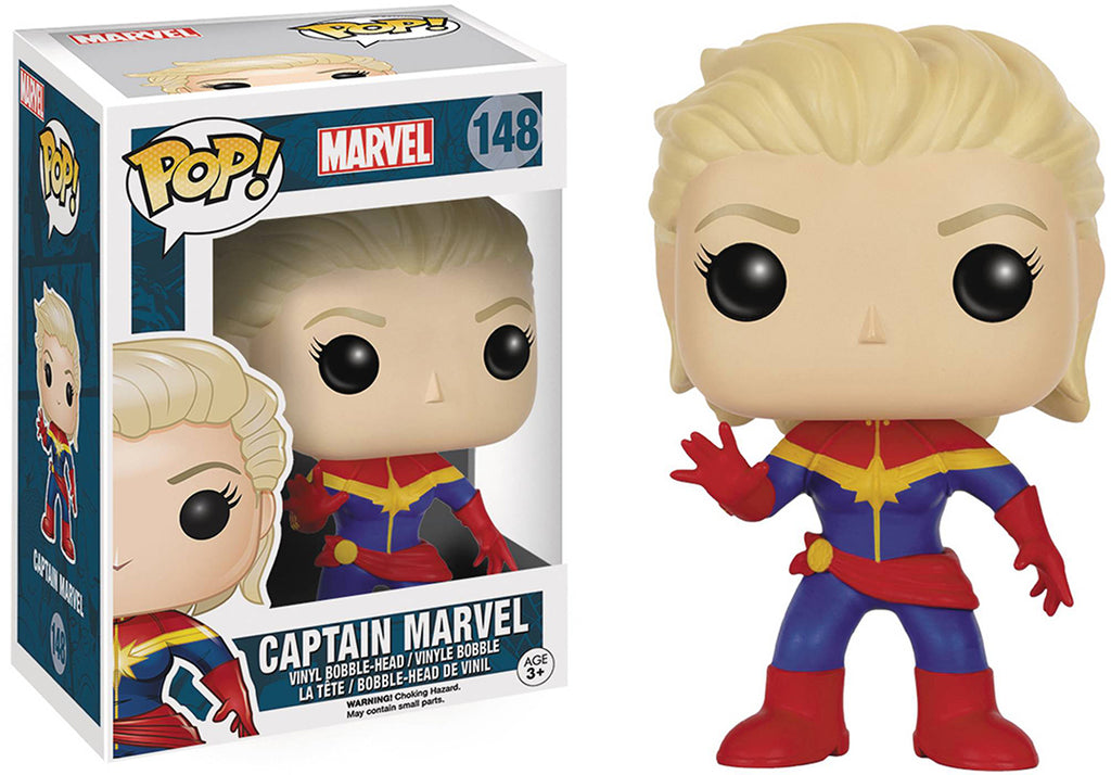 Pop Marvel 3.75 Inch Action Figure Captain Marvel - Captain Marvel #148