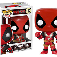 Pop Marvel 3.75 Inch Action Figure Deadpool - Thumbs Up Deadpool #112