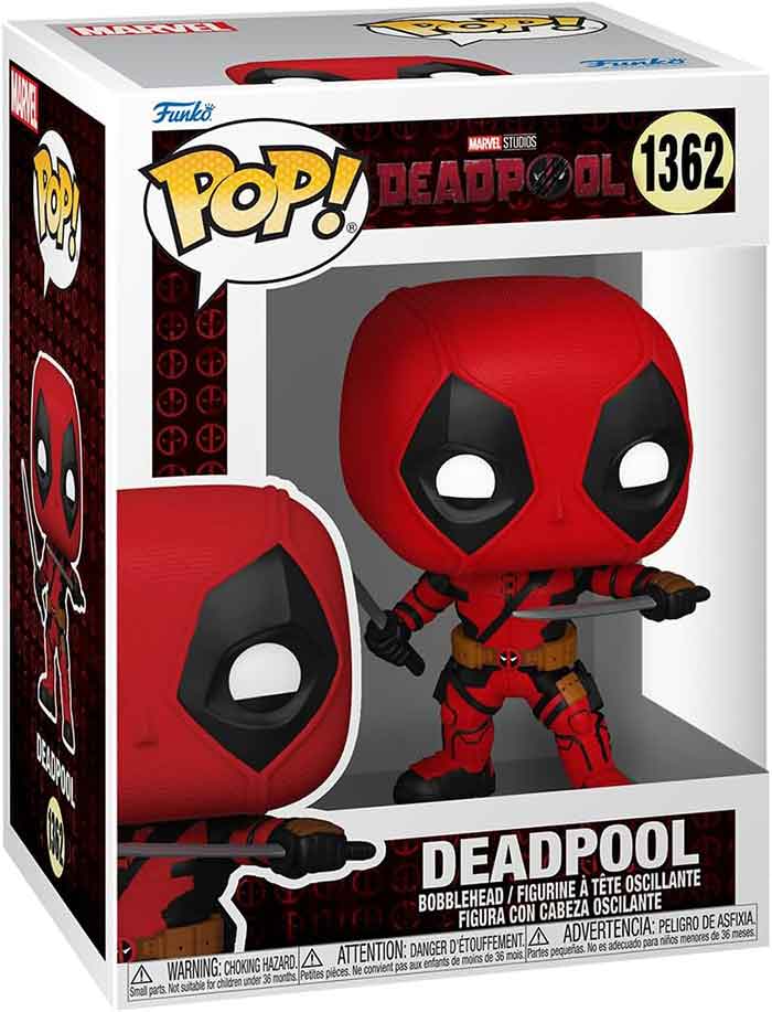 Pop Marvel Deadpool 3.75 Inch Action Figure - Deadpool #1362