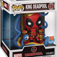 Funko Pop! Marvel Deadpool King Deadpool Deluxe PX Previews Exclusive  Figure #724 - US