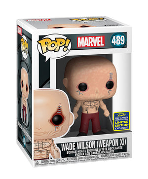 Pop Marvel Deadpool 3.75 Inch Action Figure Exclusive - Wade Wilson (Weapon XI) #489