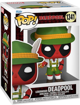 Pop Marvel Deadpool 3.75 Inch Action Figure - Lederhosen Deadpool #1341