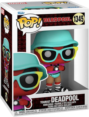 Pop Marvel Deadpool 3.75 Inch Action Figure - Tourist Deadpool #1345