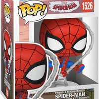 Pop Marvel Friendly Neighborhood Spider-Man 3.75 Inch Action Figure - Spider-Man #1526