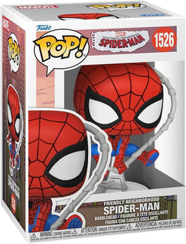 Pop Marvel Friendly Neighborhood Spider-Man 3.75 Inch Action Figure - Spider-Man #1526