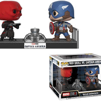 Pop Marvel 3.75 Inch Action Figure Movie Moments - Captain America and Red Skull #389