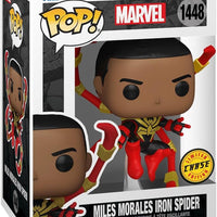 Pop Marvel Spider-Man 3.75 Inch Action Figure Exclusive - Miles Morales Iron Spider #1448 Chase