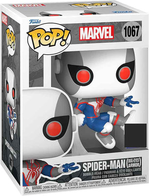 Pop Marvel Spider-Man 3.75 Inch Action Figure Exclusive - Spider-Man Bug-Eyes Armor #1067