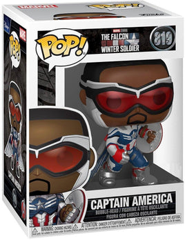 Pop Marvel The Falcon and the Winter Soldier 3.75 Inch Static Figure Exclusive - Captain America Sam Wilson #819