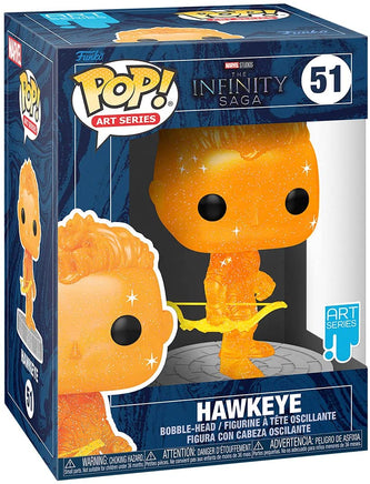 Pop Marvel The Infinity Saga 3.75 Inch Static Figure Art Series - Hawkeye #51