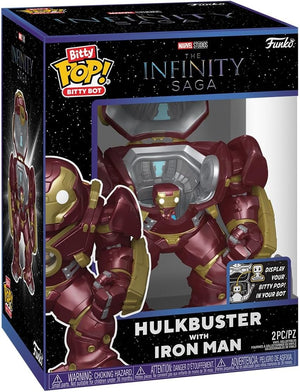 Pop Marvel The Infinity Saga 6 Inch Action Figure Bitty Bot - Hulkbuster with Iron Man