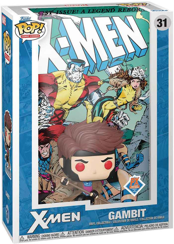 Pop Marvel X-Men 3.75 Inch Action Figure Exclusive - Gambit Comic Post ...