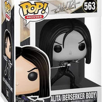 Pop Movies Alita Battle Angel 3.75 Inch Action Figure - Alita Berserker Black and White #563