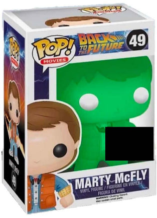 Pop Movies Back To The Future 3.75 Inch Static Figure Exclusive - Marty McFly #49