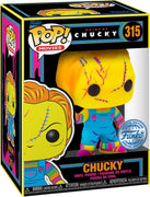 Pop Movies Bride Of Chucky 3.75 Inch Action Figure Exclusive - Black Light Chucky #315