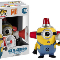 Pop Movies 3.75 Inch Action Figure Despicable Me - Fire Alarm Minion #126