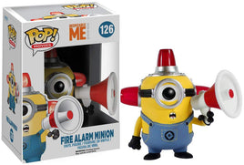 Pop Movies 3.75 Inch Action Figure Despicable Me - Fire Alarm Minion #126
