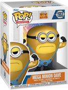 Pop Movies Despicable Me 3.75 Inch Action Figure - Mega Minion Dave #1553