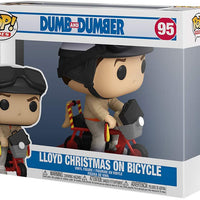 Pop Movies Dumb and Dumber 3.75 Inch Action Figure Rides - Lloyd Christmas on Bicycle #95