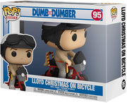 Pop Movies Dumb and Dumber 3.75 Inch Action Figure Rides - Lloyd Christmas on Bicycle #95