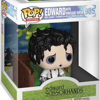 Pop Movies Edward Scissorhands 3.75 Inch Action Figure Deluxe - Edward with Dinosaur Shrub #985