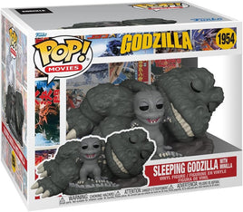 Pop Movies Godzilla 6 Inch Action Figure Deluxe - Sleeping Godzilla with Minilla #1954