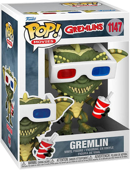 Pop Movies Gremlins 3.75 Inch Static Figure - Gremlin with 3D Glasses #1147