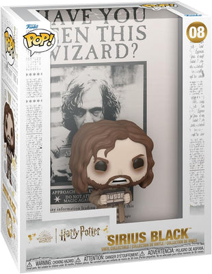 Pop Movies Harry Potter 3.75 Inch Action Figure - Poster with Sirius Black #08