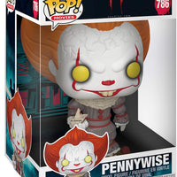 Pop Movies 10 Inch Action Figure IT - Pennywise with Paper Boat #786
