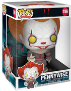 Pop Movies 10 Inch Action Figure IT - Pennywise with Paper Boat #786