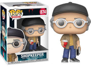 Pop Movies 3.75 Inch Action Figure IT - Shopkeeper #874