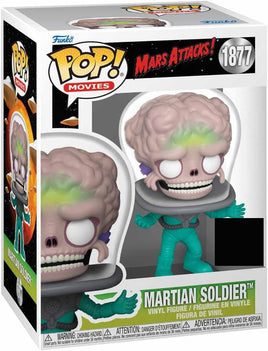 Pop Movies Mars Attacks 3.75 Inch Action Figure Exclusive - Martian Soldier No Gun #1877