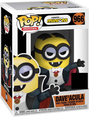 Pop Movies Minions 3.75 Inch Action Figure - Dave Acula #966