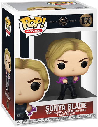 Pop Movies Mortal Kombat 3.75 Inch Static Figure - Sonya Blade #1056