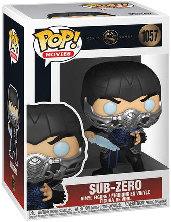 Pop Movies Mortal Kombat 3.75 Inch Static Figure - Sub-Zero #1057