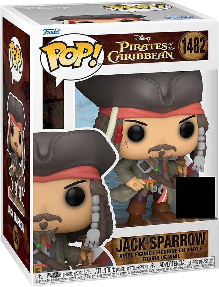 Pop Movies Pirates of the Caribbean 3.75 Inch Action Figure Exclusive - Jack Sparrow #1482