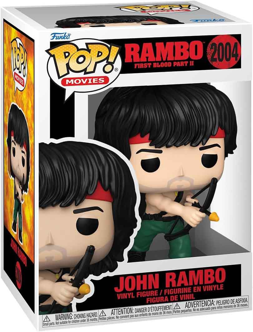 Pop Movies Rambo First Blood Part II 3.75 Inch Action Figure - John Ra ...