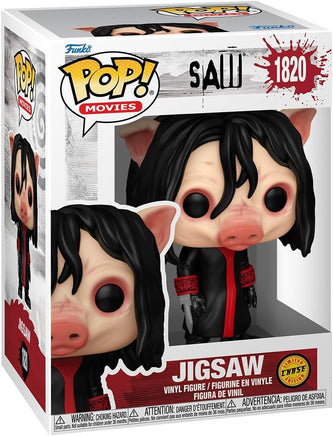 Pop Movies SAW 3.75 Inch Action Figure Exclusive - Jigsaw #1820 Chase