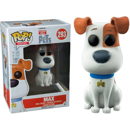 Pop Movies Secret Life of Pets 3.75 Inch Action Figure Exclusive - Max Flocked #293