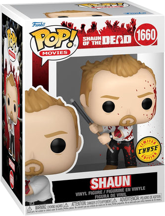 Pop Movies Shaun of the Dead 3.75 Inch Action Figure Exclusive - Shaun Bloody #1660 Chase