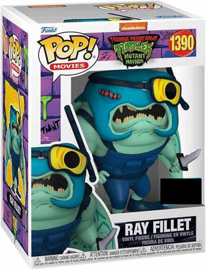 Pop Movies Teenamge Mutant Ninja Turtles 3.75 Inch Action Figure Exclusive - Ray Fillet #1390