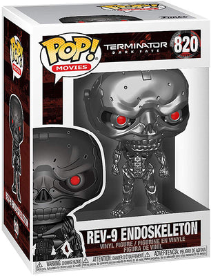 Pop Movies 3.75 Inch Action Figure Terminator Dark Fate - Rev-9 Endoskeleton #820