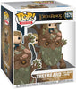 Pop Movies The Lord of The Rings 6 Inch Action Figure Deluxe - Treebeard with Merry & Pippin #1579