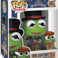Pop Movies The Muppet Christmas Carol 3.75 Inch Action Figure - Bob Cratchit with Tiny Tim #1457