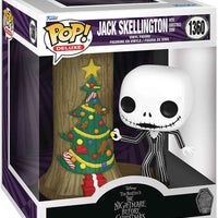 Pop Movies The Nightmare Before Christmas 3.75 Inch Action Figure Deluxe - Jack Skellington with Christmas Door #1360