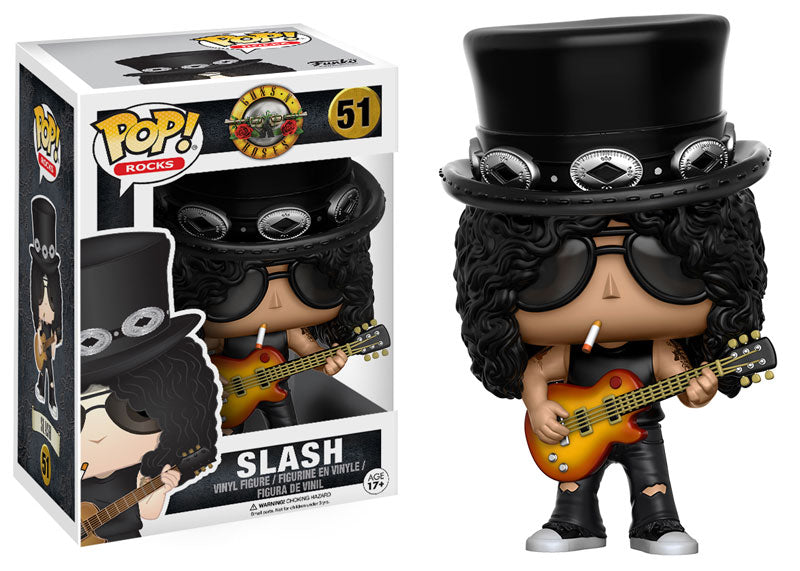 Pop Music 3.75 Inch Action Figure Guns N Roses - Slash #51 