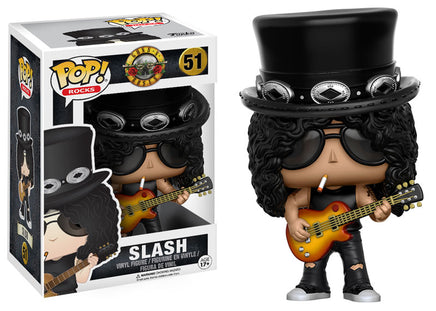 Pop Music 3.75 Inch Action Figure Guns N Roses - Slash #51