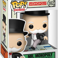 Pop Retro Toys Monopoly 3.75 Inch Action Figure - Mr. Monopoly #162