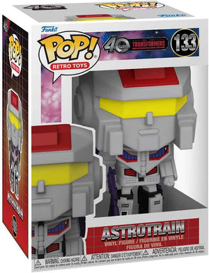 Pop Retro Toys Transformers 3.75 Inch Action Figure - Astrotrain #133